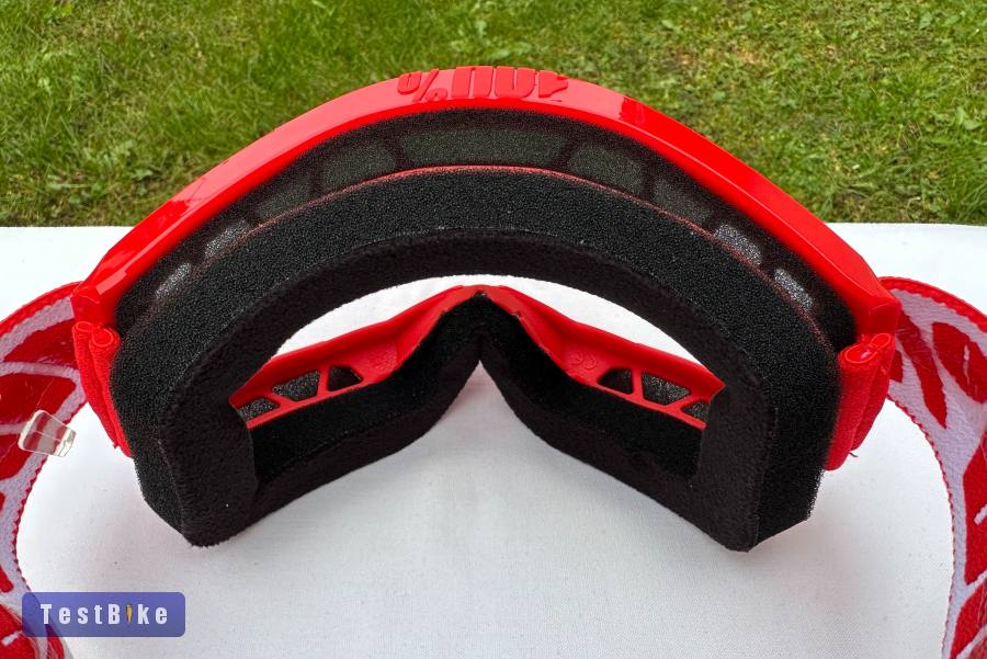 Új 100% Strata 2 piros DH/FR szemüveg, védőszemüveg