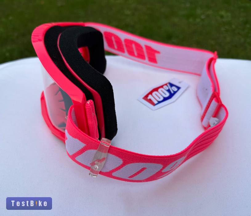 Új 100% Strata 2 rózsaszín DH/FR szemüveg, védőszemüveg