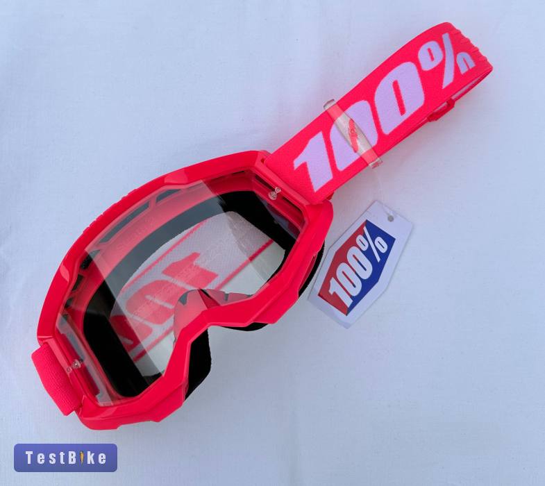 Új 100% Strata 2 rózsaszín DH/FR szemüveg, védőszemüveg