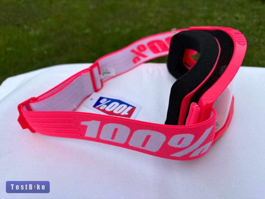 Új 100% Strata 2 rózsaszín DH/FR szemüveg, védőszemüveg