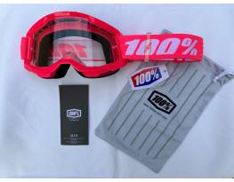 Új 100% Strata 2 rózsaszín DH/FR szemüveg, védőszemüveg