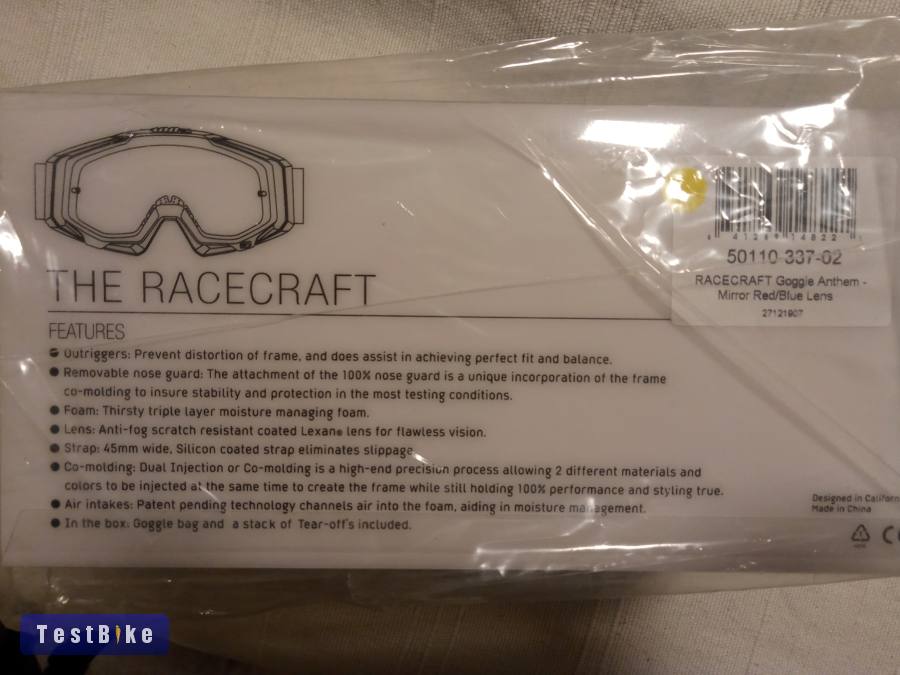 Új 100% The racecraft dh szemüveg