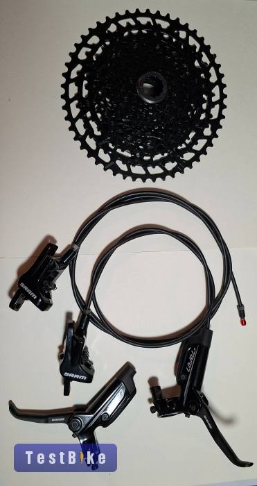 Új 1x12 Sram szett, hajtás, váltás, fék. SX Eagle dub eladó