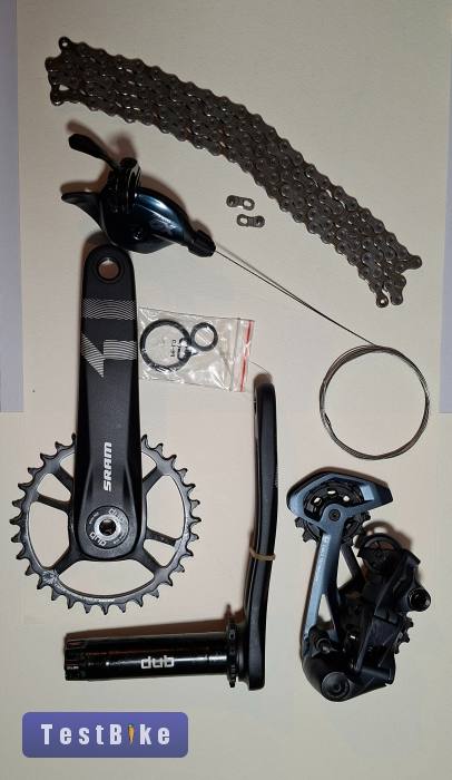 Új 1x12 Sram szett, hajtás, váltás, fék. SX Eagle dub eladó