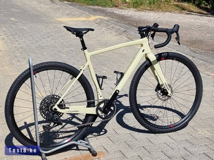 Új 2023 Megamo WEST karbon gravel 1*12 elektromos válás watt