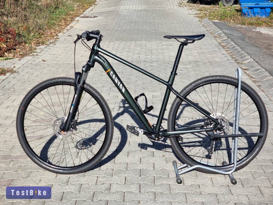 Új 2024 es Canyon Pathlite fitness gravel keró első villával