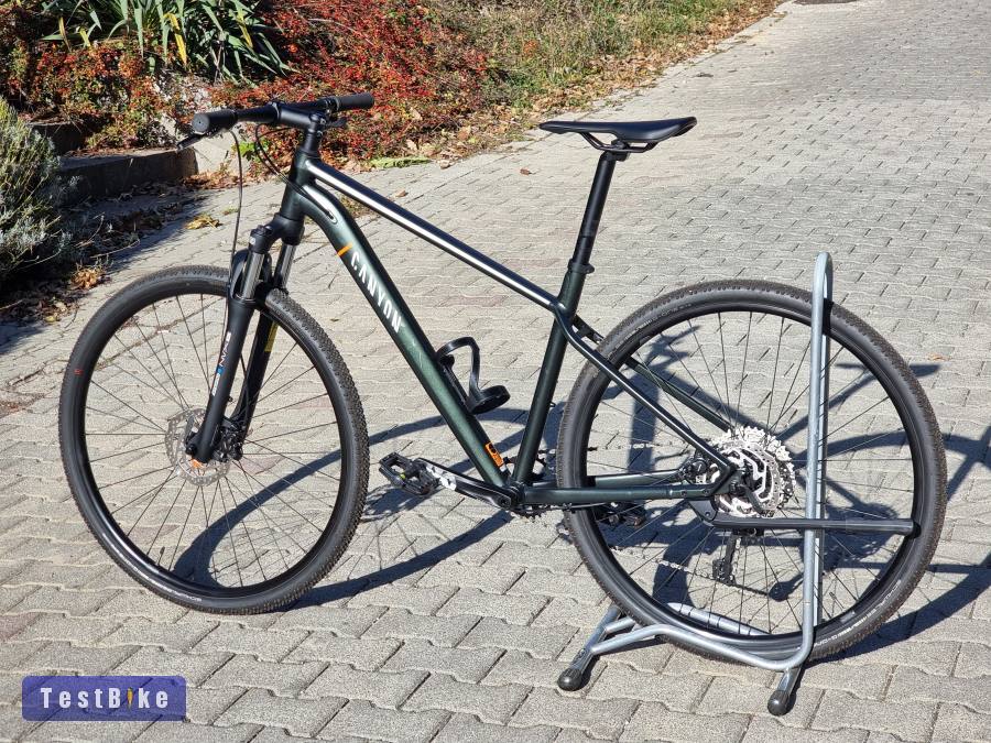 Új 2024 es Canyon Pathlite fitness gravel keró első villával