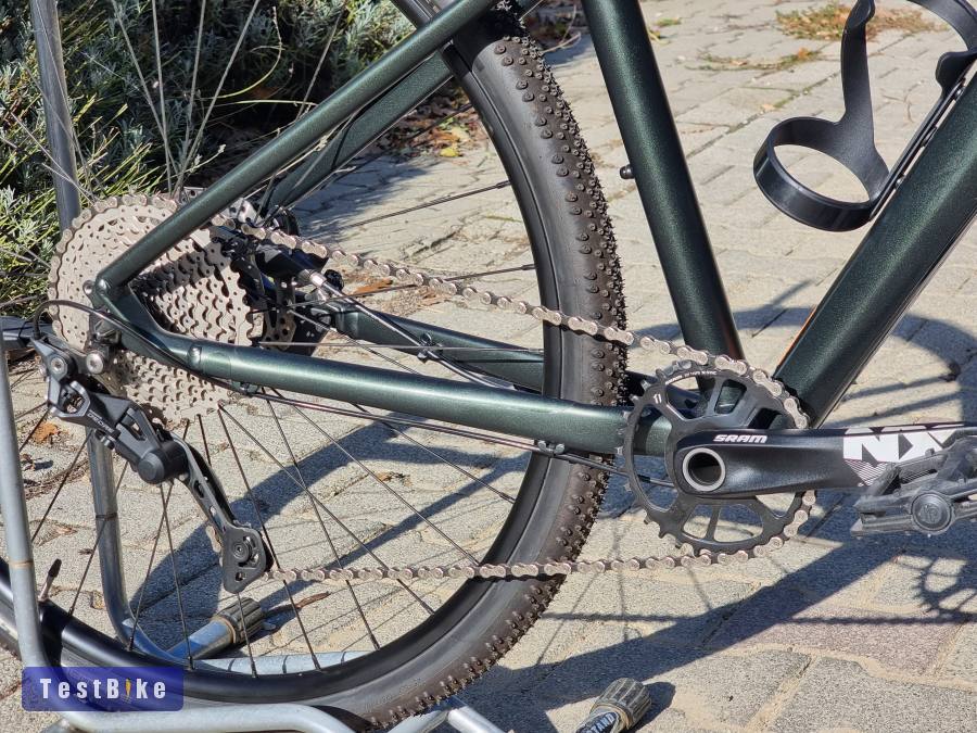 Új 2024 es Canyon Pathlite fitness gravel keró első villával