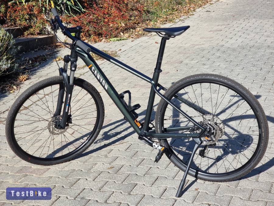 Új 2024 es Canyon Pathlite fitness gravel keró első villával