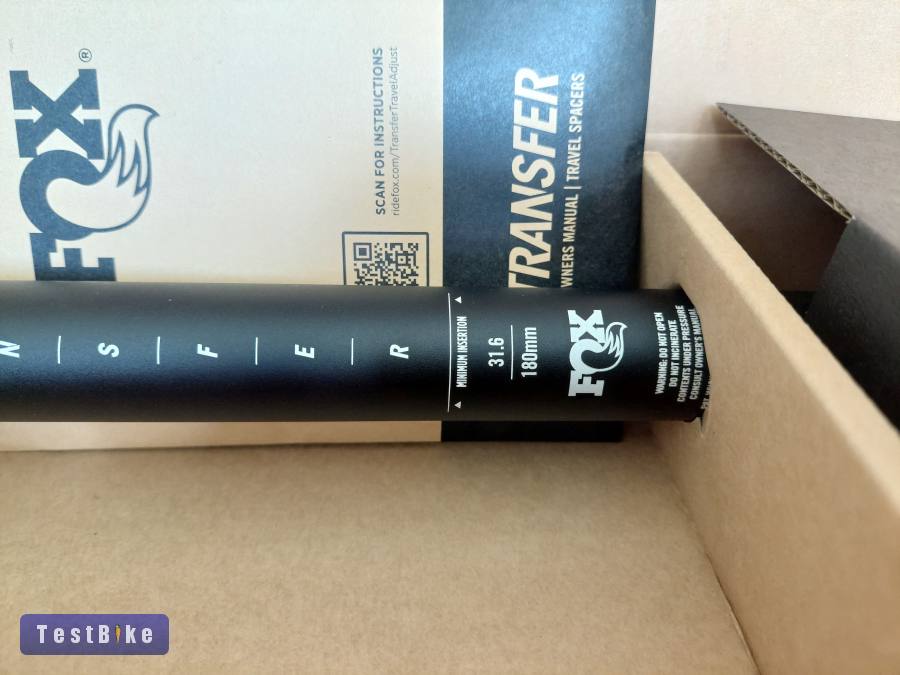 Új 2026/25 FOX Transfer 31,6/180mm(akár 155mm)