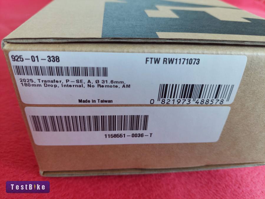 Új 2026/25 FOX Transfer 31,6/180mm(akár 155mm)