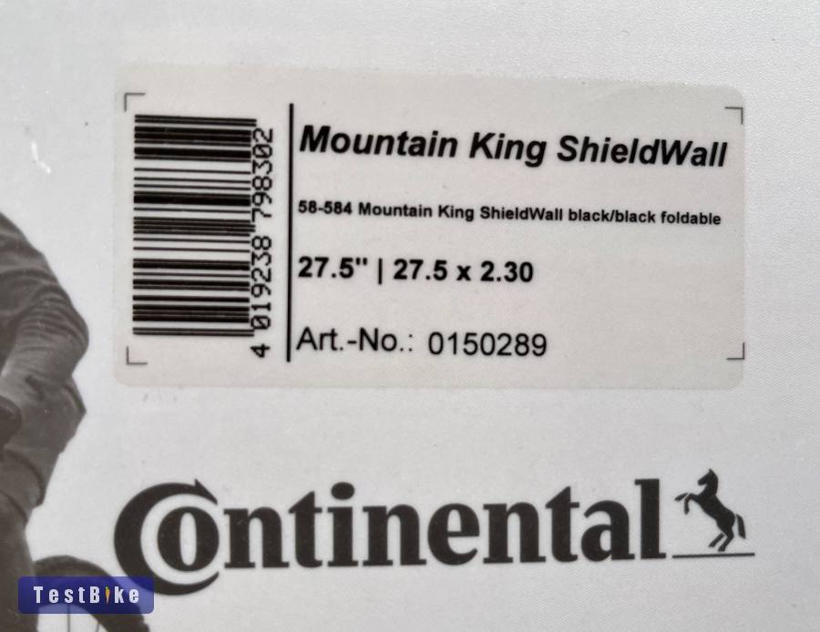 Új! 27,5x2.30 Continental Mountain King Shieldwall