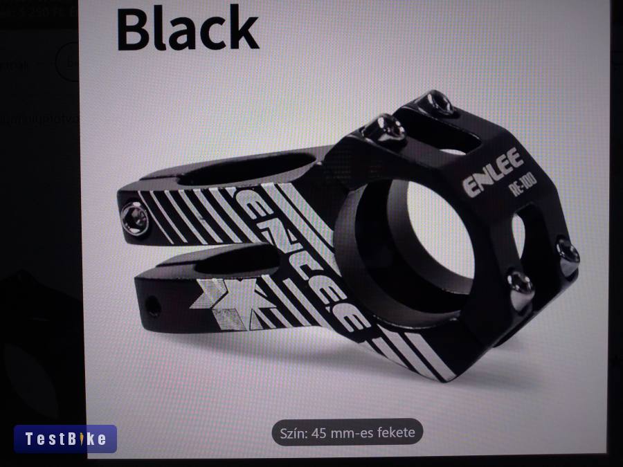 Új 45mm alumínium kerékpár stucni ( kormányszár ) . 