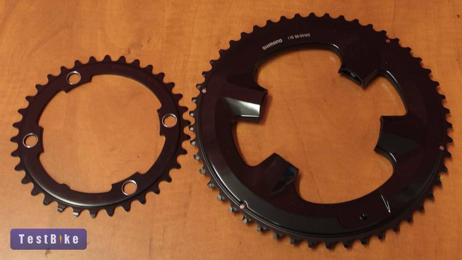 Új 50/34, 11s lánctányérok párban.