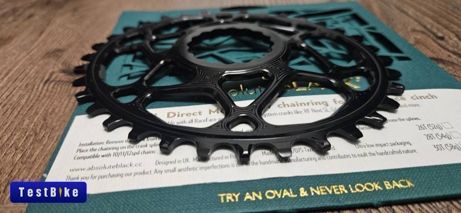 Új absoluteBlack Oval Race Face lánctányér 34t eladó