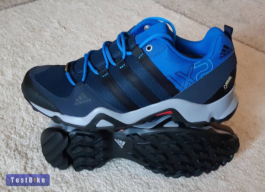 Új Adidas AX2 GTX (Gore-tex) vízálló cipő. Sötétkék, 42-es, 