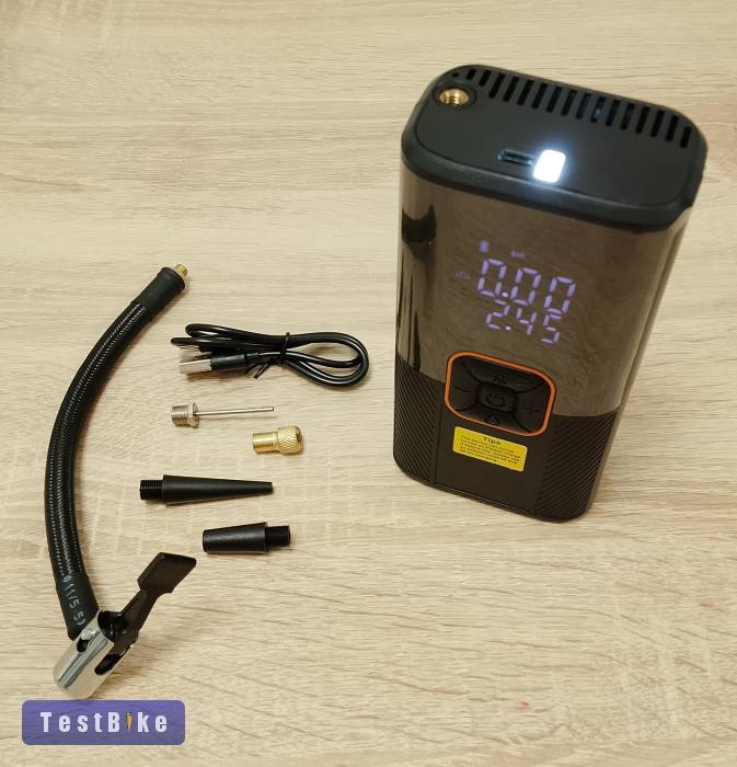 Új akkumulátoros mini kompresszor pumpa