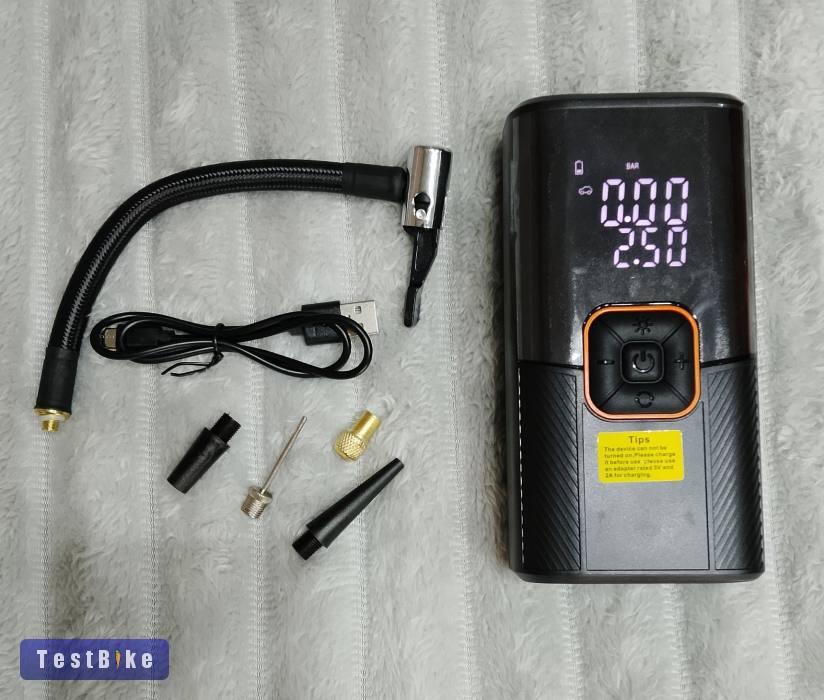 Új Akkumulátoros mini kompresszor pumpa eladó