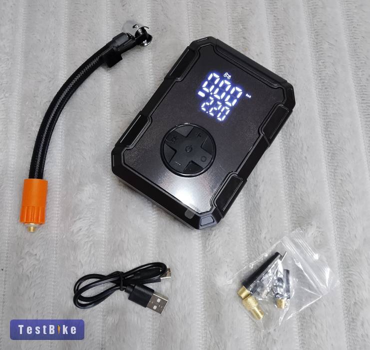 Új Akkumulátoros mini kompresszor pumpa eladó