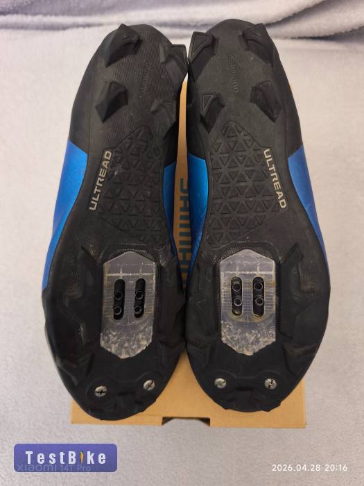 Új áll. Shimano SPD cipő, BOA rögzítés - max 25.7cm lábhoz