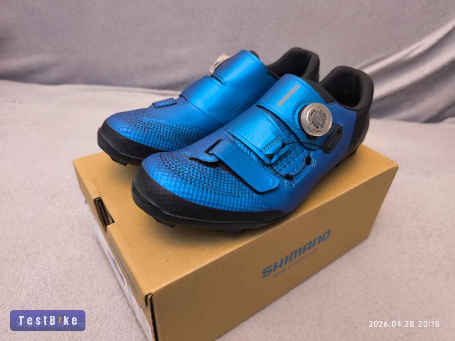 Új áll. Shimano SPD cipő, BOA rögzítés - max 25.7cm lábhoz