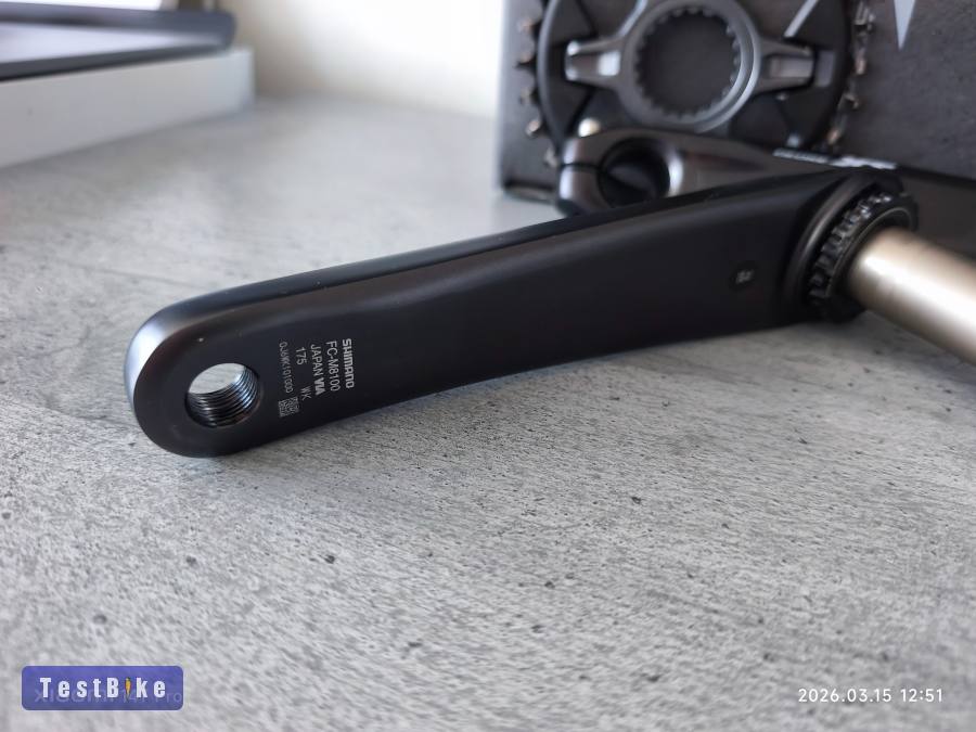 Új állapotú! Shimano Deore XT 12s hajtómű 30 és 32T lánct.