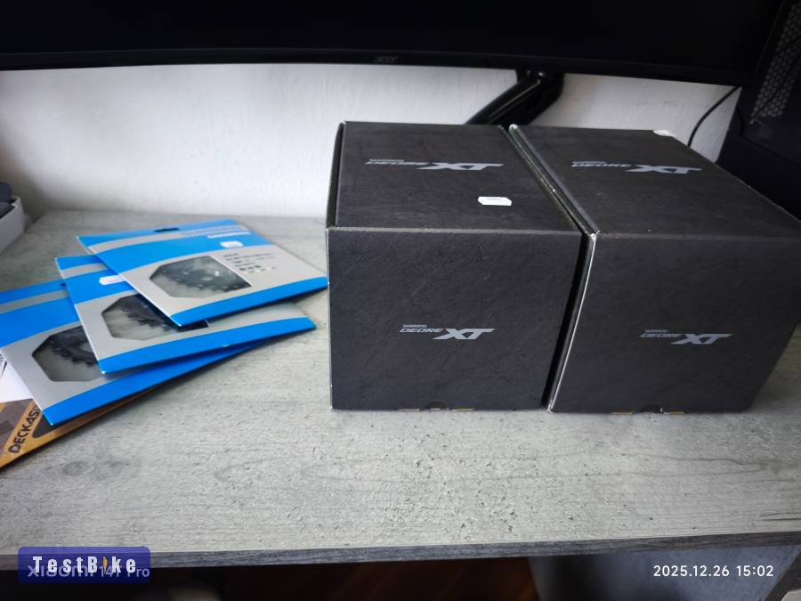 Új állapotú! Shimano Deore XT 12s hajtómű 30T 32T lánct.