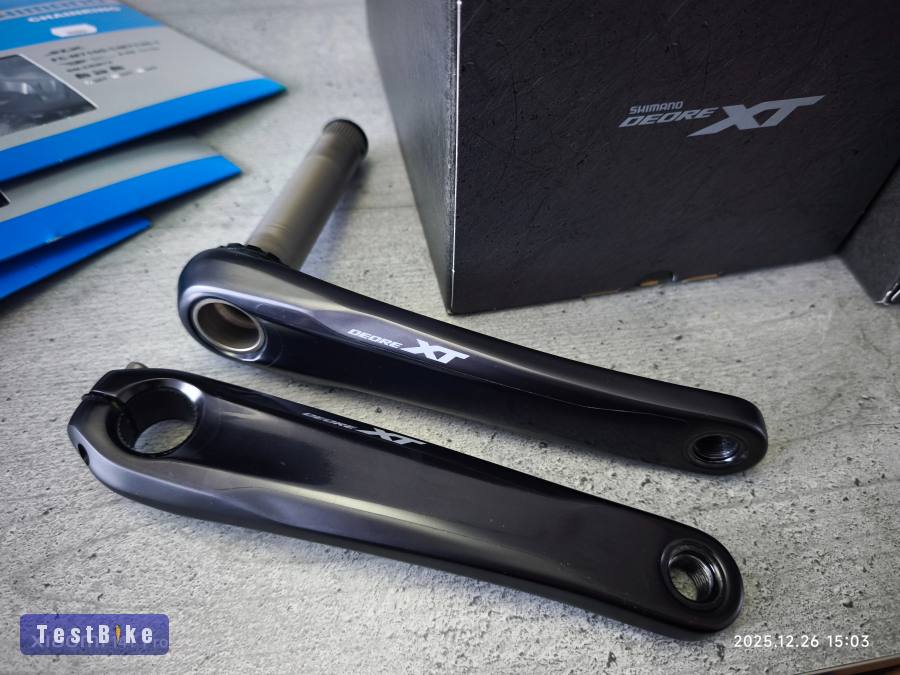 Új állapotú! Shimano Deore XT 12s hajtómű 30T 32T lánct.