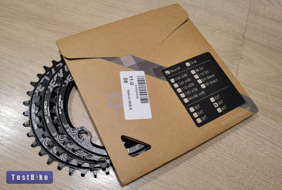 Új alu narrow wide lánctányérok! 34, 36, 38 fogas 104mm-es 