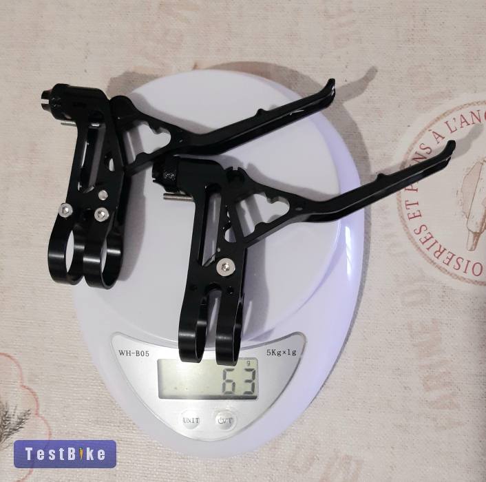 Új alumínium kerékpár fékkar szett, nagyon könnyű! Bowdenes,