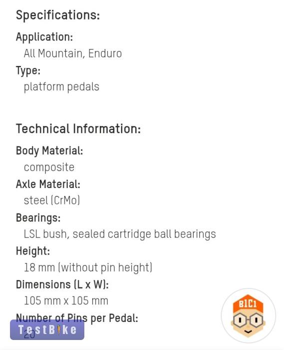 Új BC basic kompozit pedál 