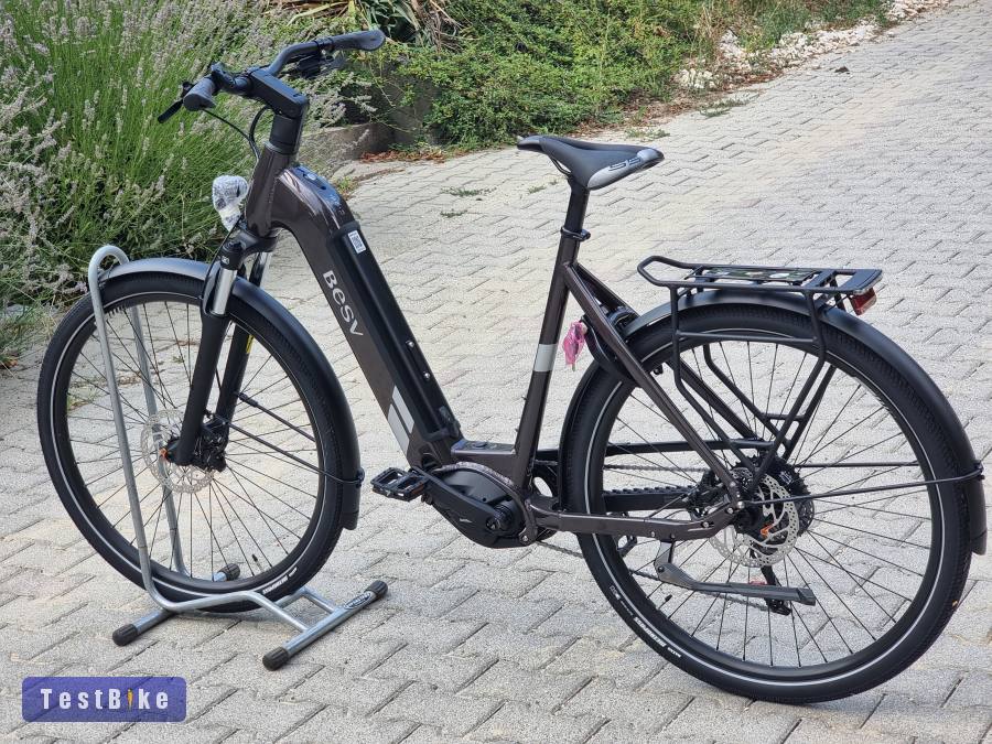 Új Besv prémium trekking és városi ebike Shimano 85nm 630wh