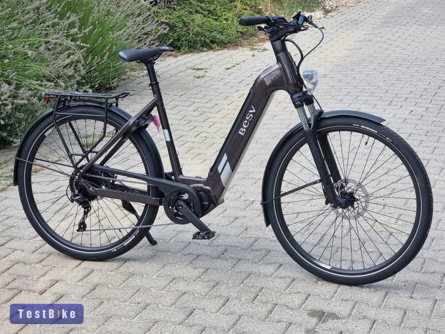 Új Besv prémium trekking és városi ebike Shimano 85nm 630wh