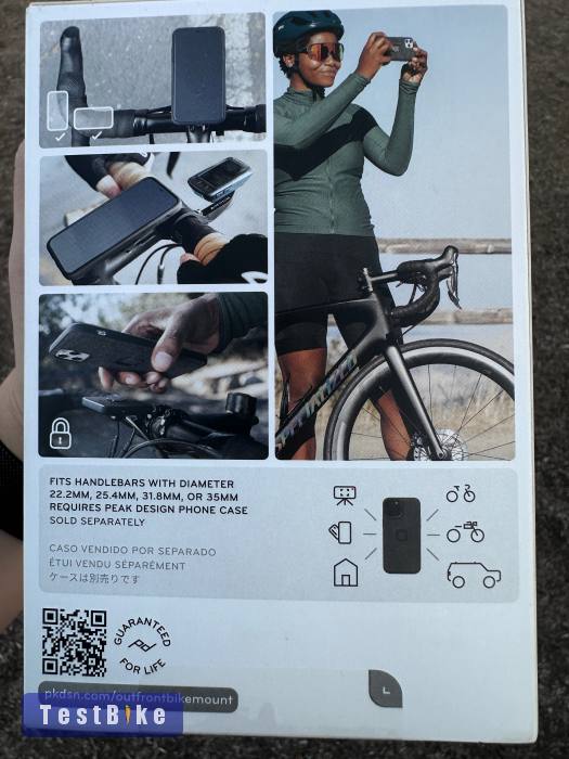 Új bontatlan Peak Design “Out Front Bike Mount” telefontartó