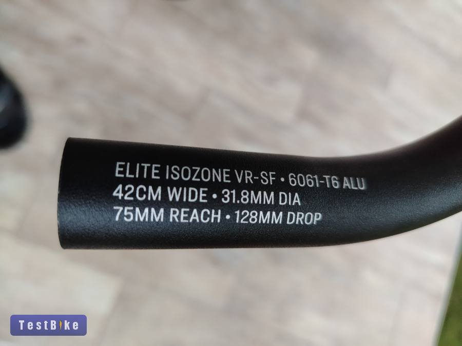 Új! Bontrager Elite Isozone VR-SF2 alu kormány