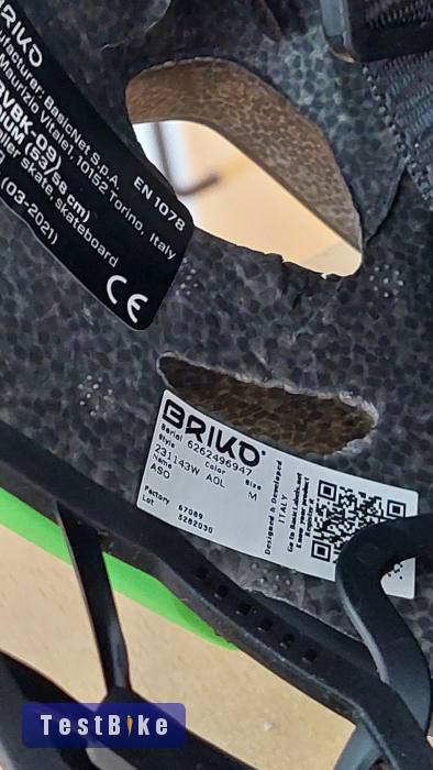 Új Briko - Aso MTB sisak M 53-58 cm 