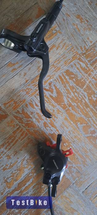 Új bringából bontott Shimano MT 200 Hátsó fék.