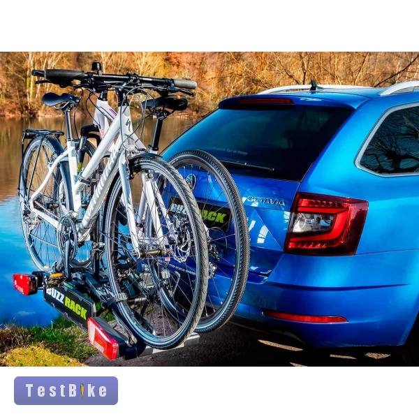 Új Buzz Rack összehajtható, 2 kerékpártartó vonóhorogra