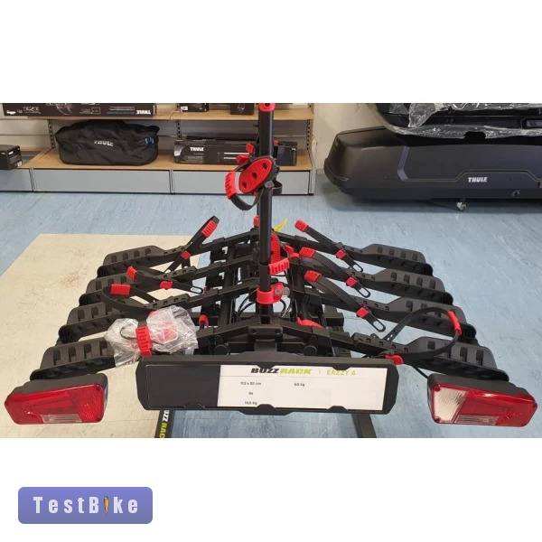 Új Buzz Rack összehajtható, 4 kerékpár szállító vonóhorogra