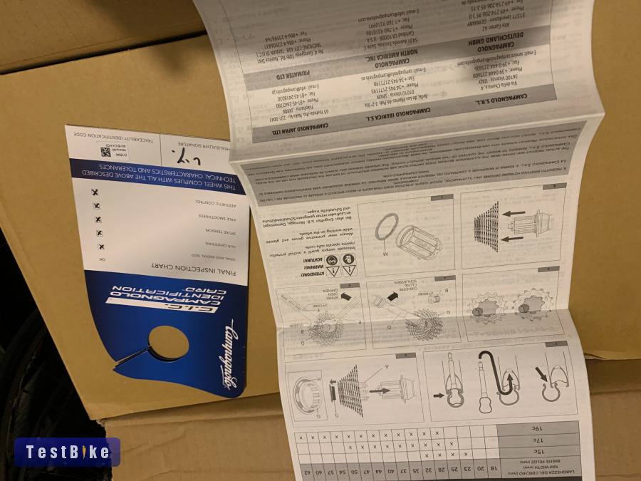 Új Campagnolo Calima kerékszett