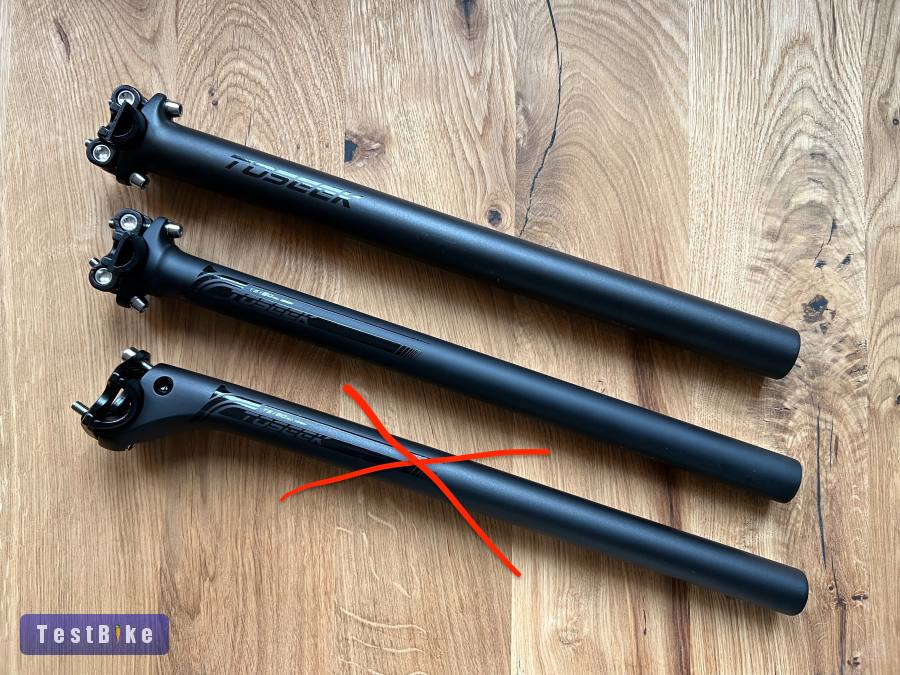 Új Carbon nyeregcső 27.2 / 31.6 / 400 mm