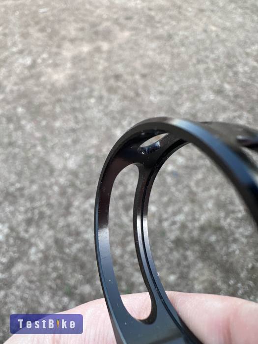 Új CNC alu nyeregcső bilincs 34,9mm fekete