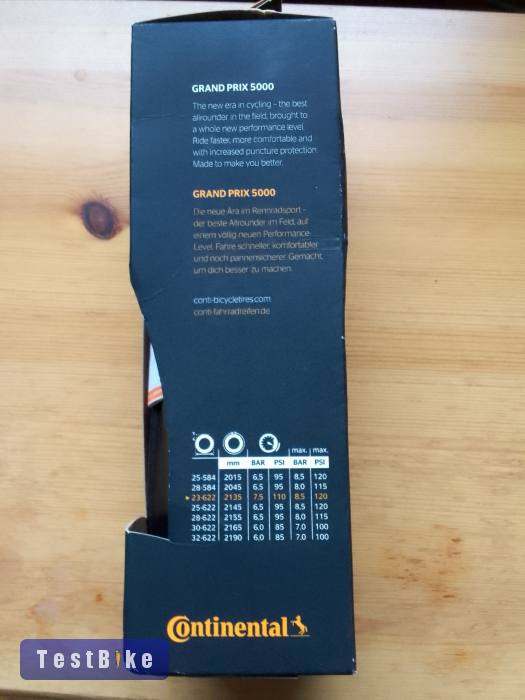 Új Conti Grand Prix 5000 23mm