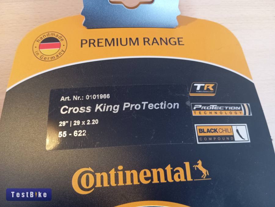 Új Continental Cross King ProTection, 29x2.20" - black/amber