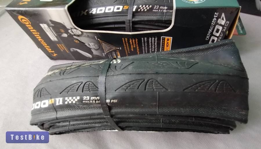 Új Continental Grand Prix 4000 SII dobozában párban