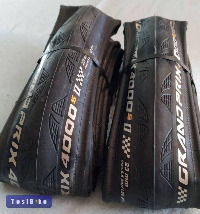 Új Continental Grand Prix 4000 SII dobozában párban