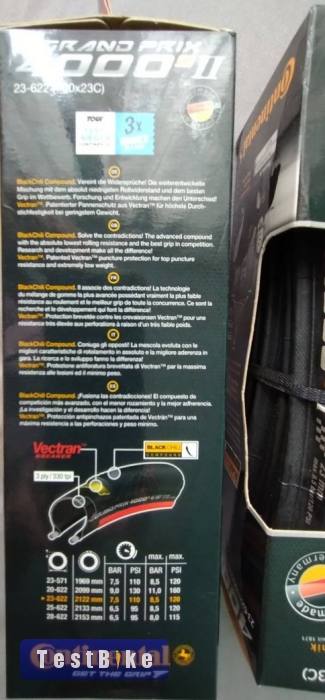 Új Continental Grand Prix 4000 SII dobozában párban