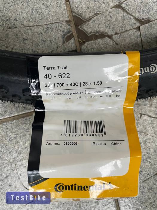 Új Continental Terra Trail 28" (40-622) Gravel külső