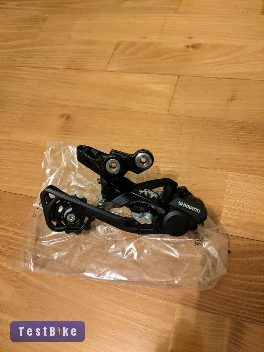 Új Deore XT hátsó váltó, 10 seb. hosszú.
