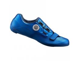 új dobozos Shimano SH-RC500 országúti cipő 42 kék